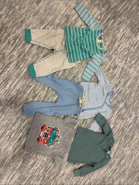 Splendid Kids Matching Sets in Green, Blue, Gray